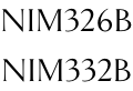 NIM326B_NIM332B