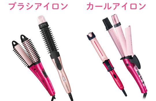 マイナスイオン 2wayブラシヘアーアイロン Tph 美容 キッチン家電のテスコム