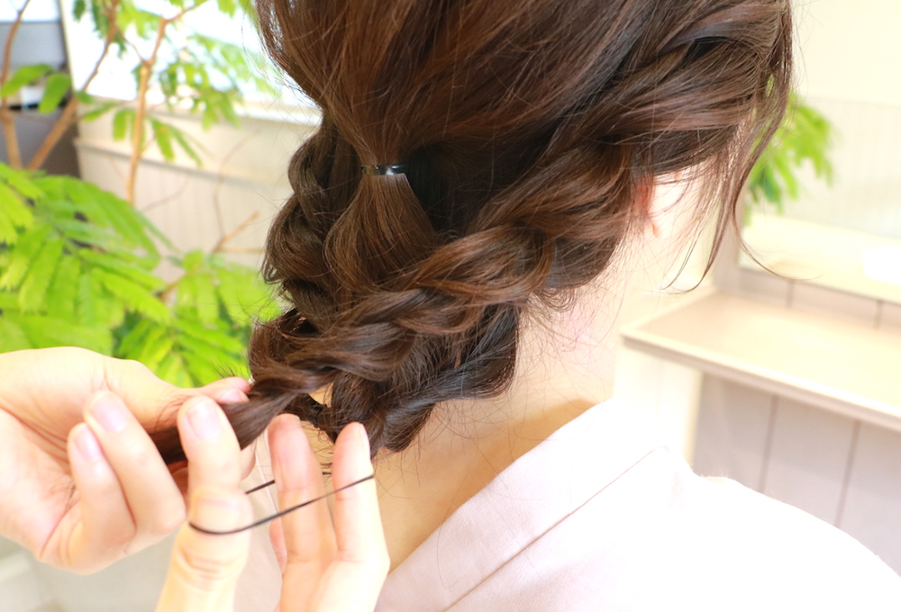 浴衣にぴったり うなじ美人 になれる簡単ヘアアレンジ4選 美容 キッチン家電のテスコム