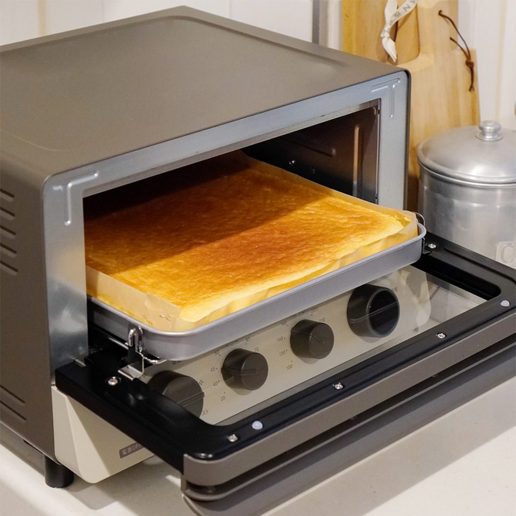 ロールケーキ 低温コンベクションオーブンのデザートオリジナルレシピ 美容 キッチン家電のテスコム